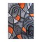 Flash Furniture Orange 8' x 10' Abstract Design Accent Area Rug ACD-RGTRZ860-810-OR-GG - alternate 6